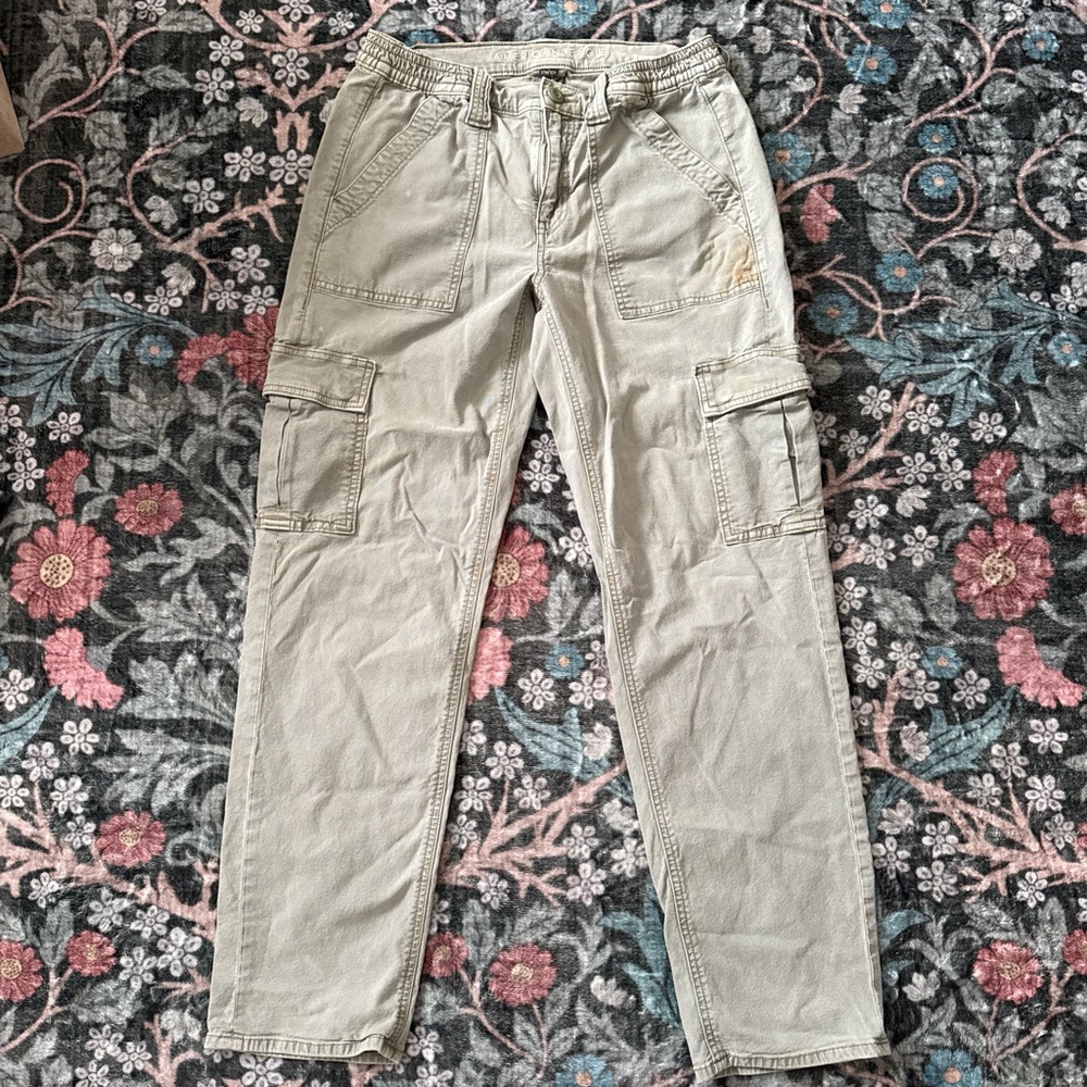 Women’s  Casual Cargo Pants - Green
